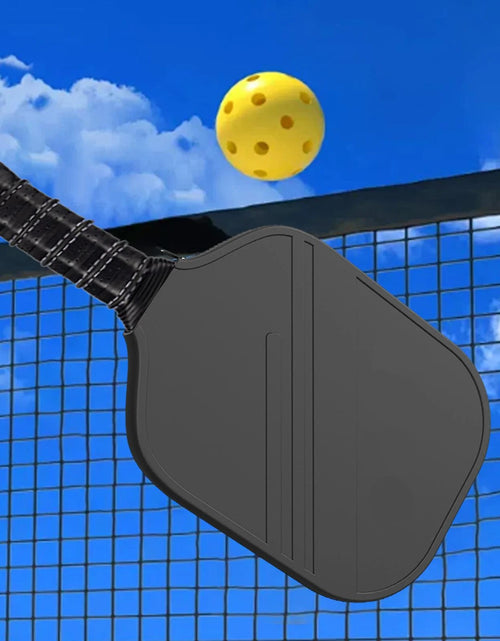 Load image into Gallery viewer, Pickleball Racket Cover Durable Silicone Protective Table Tennis Paddle Case Black
