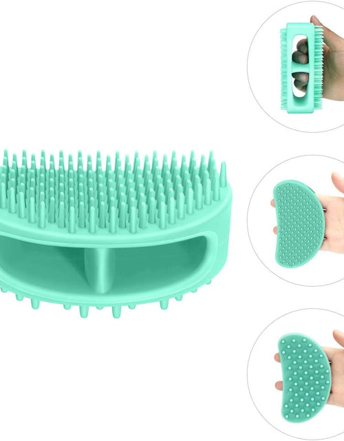 Load image into Gallery viewer, Dog Brush &amp; Cat Brush, Soft Silicone Dog Grooming Brush, Pet Bath &amp; Massage Brush for Cats and Dogs with Short or Long Hair, Cat Slicker Shedding Hair Brush for All Pet Sizes
