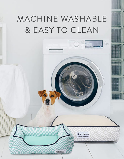 Load image into Gallery viewer, Now House for Pets by  Grey Diamond Cuddler Dog Bed, Medium Medium Dog Bed Washable Dog Bed for Medium Sized Dogs by Now House by  (FF16410)
