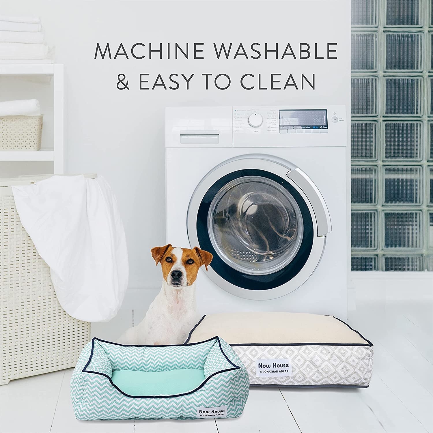 Now House for Pets by  Grey Diamond Cuddler Dog Bed, Medium Medium Dog Bed Washable Dog Bed for Medium Sized Dogs by Now House by  (FF16410)