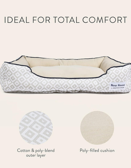 Load image into Gallery viewer, Now House for Pets by  Grey Diamond Cuddler Dog Bed, Medium Medium Dog Bed Washable Dog Bed for Medium Sized Dogs by Now House by  (FF16410)
