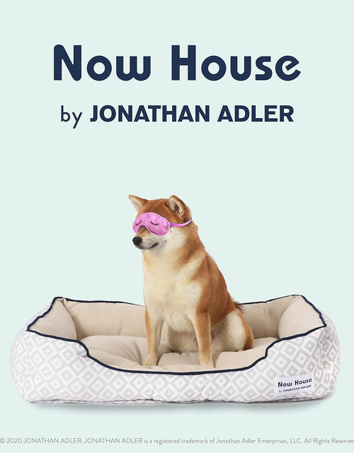 Load image into Gallery viewer, Now House for Pets by  Grey Diamond Cuddler Dog Bed, Medium Medium Dog Bed Washable Dog Bed for Medium Sized Dogs by Now House by  (FF16410)
