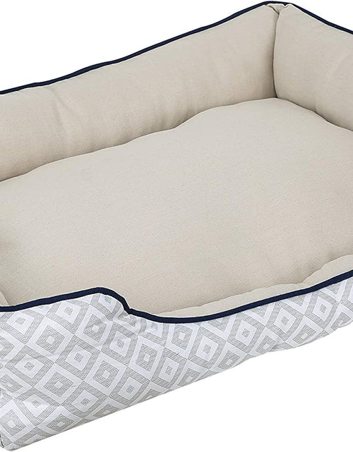 Load image into Gallery viewer, Now House for Pets by  Grey Diamond Cuddler Dog Bed, Medium Medium Dog Bed Washable Dog Bed for Medium Sized Dogs by Now House by  (FF16410)
